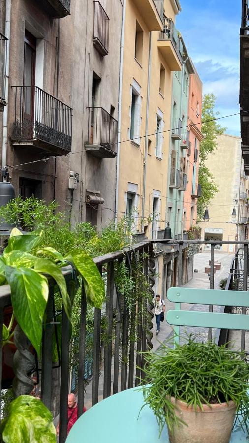 דירות Apartamento Con Encanto Y Terraza En Barri Vell De Girona, El Cul De La Lleona מראה חיצוני תמונה